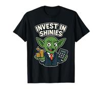 Investire in Shinies Divertente Goblin Finanza Investire Denaro Maglietta