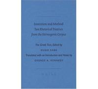 Invetion E Metodo.: Due Retorica Treatises From The Hermogenic Corpo ( Writi
