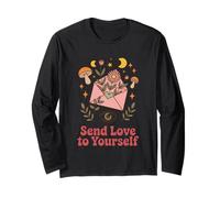 Invia amore a te stesso Promemoria per la cura di sé Maglia a Manica