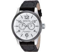 Invicta 13009 Orologio da Polso, Uomo, Bracciale Pelle, Nero