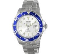 Invicta 3046 Pro Diver Orologio da Uomo acciaio inossidabile Automatico quadrante argento