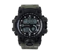 Invicta Activa Digital Orologio Uomo Quarzo - 54mm, Verde/Nero