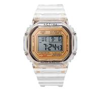 Invicta Activa Digitale Orologio da Uomo in plastica con movimento Quarzo - 44mm, Bianco/Marrone