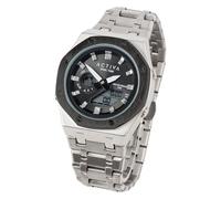 Invicta Activa x Digital Essentials Unisex 45.5mm Lega Nero + Argento Non applicabile Quadrante Elettronico Digitale