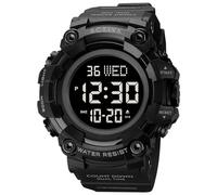 INVICTA ACW1968-003 - Orologio da uomo, impermeabile, digitale, movimento al quarzo, plastica, quadrante nero, 56 mm