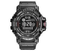 INVICTA ACW8020-001 - Orologio da uomo, impermeabile, digitale, movimento al quarzo, plastica, quadrante nero, 56 mm