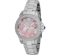 Invicta Angel 36070 Orologio da Donna - Impermeabile - Analogico - Movimento Quarzo - acciaio inossidabile con quadrante rosa - 34mm
