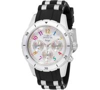 INVICTA Angel 49802 - Orologio da donna, analogico, con movimento al quarzo, in acciaio inossidabile con quadrante argento, 40 mm