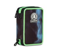 Invicta Astuccio Scuola 3 Zip Fantasy, Blu, Portapenne Triplo Scomparto Completo Di Penne, Matite, Colori, Accessori Zaino, Scuola Elementare, Bambino