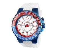 Invicta Aviator 23997 Orologio da Uomo - Impermeabile - Analogico - Movimento Quarzo - acciaio inossidabile con quadrante bianca - 52mm