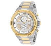 Invicta Aviator 28120 Orologio da Uomo - Impermeabile - Analogico - Movimento Quarzo - acciaio inossidabile con quadrante oro - 51mm