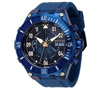 Invicta Aviator 39893 Orologio da Uomo - Impermeabile - Analogico - Movimento Quarzo - acciaio inossidabile con quadrante blu - 50mm