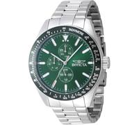 Invicta Aviator 47594 Orologio da Uomo - Impermeabile - Analogico - Movimento Quarzo - acciaio inossidabile con quadrante verde - 45mm