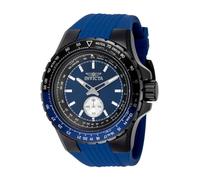 Invicta Aviator 49300 Orologio da Uomo - Impermeabile - Analogico - Movimento Quarzo - acciaio inossidabile con quadrante blu - 50mm