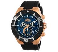 Invicta Aviator 22524 Orologio da Uomo - Impermeabile - Analogico - Movimento Quarzo - acciaio inossidabile con quadrante blu - 49mm