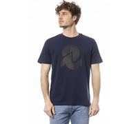 Invicta - BIG Logo T-shirt davanti e dietro - -Tops -Uomo -Blu -XL