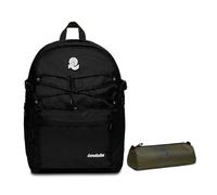 Invicta BLOW UP PLAIN BACKPACK GRS + BUSTINA INVICTA LOGO