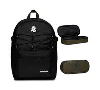 Invicta BLOW UP PLAIN BACKPACK GRS + BUSTINA R.PLUS INVICTA LOGO