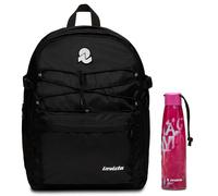 Invicta BLOW UP PLAIN BACKPACK GRS + Invicta Borraccia, Rosa, Borraccia Termica