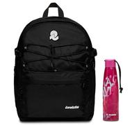Invicta BLOW UP PLAIN BACKPACK GRS + Invicta Borraccia, Rosa, Borraccia Termica in Acciaio Inox Interno Esterno, Mantenimento Temperatura fino a 24h, Borraccia Scuola Bambini - Bot