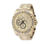 Invicta Bolt 48866 Orologio da Uomo - Impermeabile - Analogico - Movimento Quarzo - acciaio inossidabile con quadrante oro - 52mm