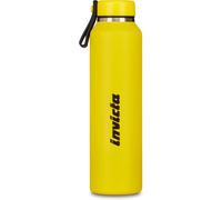 Invicta Borraccia Termica Slim Plain, Giallo, 480 ml, Acciaio Inox, Bpa free