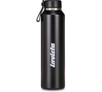 Invicta Borraccia Termica Slim Plain, Nero, 480 ml, Acciaio Inox, Bpa free