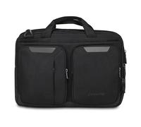 Invicta Borsa da Lavoro PLIANT, Nero, Borsa multiscomparto organizzata internamente con tasche rivestite in tessuto antigraffio, Scomparto Porta PC, Viaggio e Tempo Libero