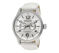 Invicta - Braccialetto unisex orologio cronografo al quarzo in pelle 12170