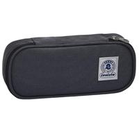 Invicta Bustina Ovale Benin Eco, Material, Grigio, con Organizer Interno Porta Penne