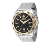 Invicta Coalition Forces 48350 Orologio da Uomo - Impermeabile - Analogico - Movimento Quarzo - acciaio inossidabile con quadrante nero - 45mm