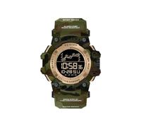 Invicta Digital Essentials Unisex 50mm ABS Camouflage + Army Green Black+Gold Quadrante Non applicabile Digitale