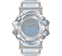Invicta Digital Essentials Unisex 50mm ABS Quadrante Argento Blu+Argento Non applicabile Digitale