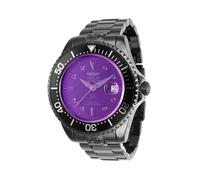 Invicta Grand Diver 35088 Orologio da Uomo - Impermeabile - Analogico - Movimento Automatico - acciaio inossidabile con quadrante nero - 47mm