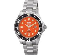 Invicta Grand Diver 4186 Orologio da Uomo - Impermeabile - Analogico - Movimento Automatico - acciaio inossidabile con quadrante arancione - 47mm