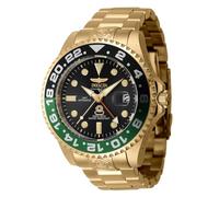 Invicta Grand Diver 45672 Orologio da Uomo - Impermeabile - Analogico - Movimento Automatico - acciaio inossidabile con quadrante nero - 47mm