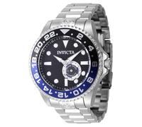 Invicta Grand Diver 47295 Orologio da Uomo - Impermeabile - Analogico - Movimento Automatico - acciaio inossidabile con quadrante nero - 47mm