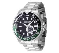 Invicta Grand Diver 47296 Orologio da Uomo - Impermeabile - Analogico - Movimento Automatico - acciaio inossidabile con quadrante nero - 47mm