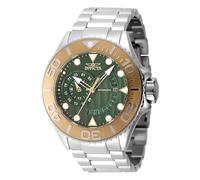 Invicta Grand Diver 47544 Orologio da Uomo - Impermeabile - Analogico - Movimento Automatico - acciaio inossidabile con quadrante verde - 52mm