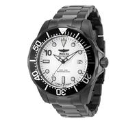 Invicta Grand Diver 48707 Orologio da Uomo - Impermeabile - Analogico - Movimento Automatico - acciaio inossidabile con quadrante bianca - 47mm