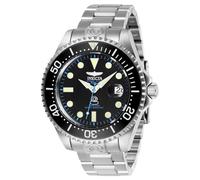 Invicta Grand Diver - Orologio da Uomo in Acciaio Inossidabile con Movimento Automatico, Argento/Nero - 47 mm