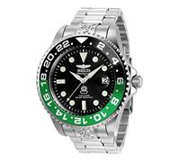 Invicta Grand Diver - Orologio da Uomo in Acciaio Inossidabile con Movimento Automatico, Argento/Verde - 47 mm