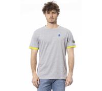Invicta Gray Cotton Men T-Shirt - M