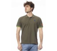 Invicta Green Cotton Men Polo Shirt - L