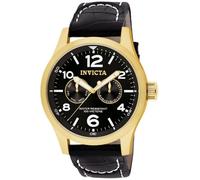 Invicta I-Force 10491 Orologio da Uomo - Impermeabile - Analogico - Movimento Quarzo - acciaio inossidabile con quadrante nero - 48mm