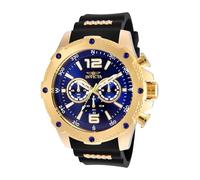 Invicta I-Force Orologio da Uomo in acciaio inossidabile con movimento Quarzo - 50mm, Oro/Blu