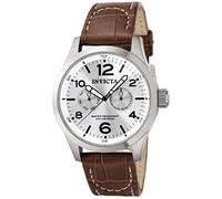Invicta I-Force Orologio da Uomo in acciaio inossidabile con movimento Quarzo - 48mm, Brown / Argento