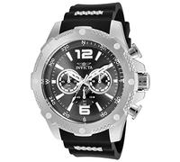 Invicta I-Force Orologio da Uomo in acciaio inossidabile con movimento Quarzo - 50mm, Argento/Nero
