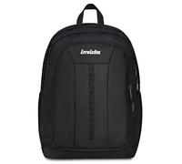 Invicta Jelek UP Led Zaino Scuola Media Ragazzo Ragazza, Scuola Superiore, Tinta Unita, Scomparto PC, Tasca Borraccia, nero