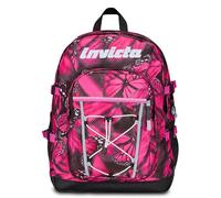 Invicta Zaino Scuola Jelek Fantasy, Viola, Doppio Scomparto Super Capiente Con Tasca Porta PC o Tablet, Tasca Porta Borraccia e Tasca Con Organizer, Viaggio